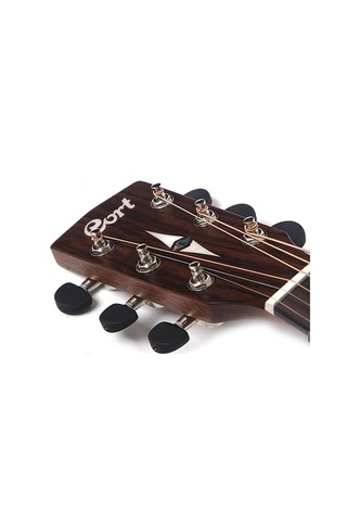 Cort Earth70lhop Akustik Gitar Solak, Open Pore, Masif Ladin Kapak,