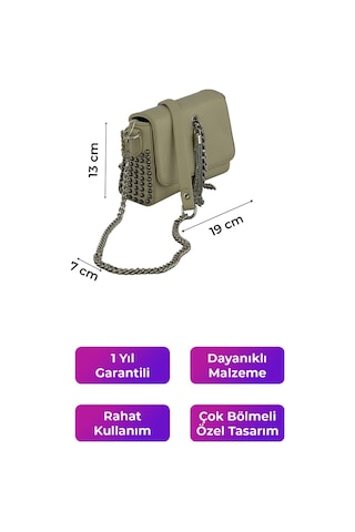 Kriste Bell Kadın Çanta Bej 26367 Bej