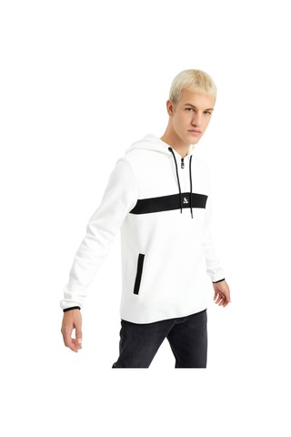 The Crow Erkek Sweatshırt Tc3905 Ekru