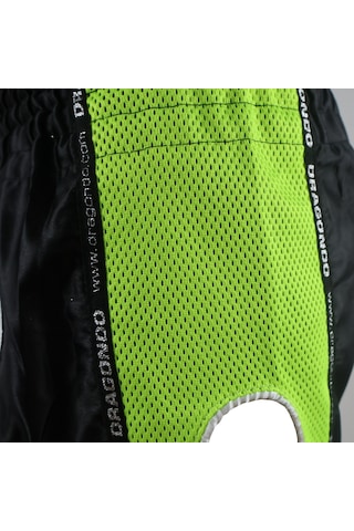 Dragondo Mt3035 Muaythai Şortu Neon Kick Boks Şortu Siyah