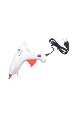 Silikon Tabancası 40 W Küçük Boy Beyaz Renk 1 Adet Silikon Tabanc