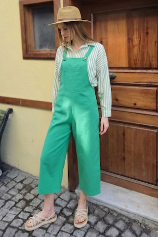 Armonika Kadın Yeşil Bahçıvan Tulum Arm-20k001117