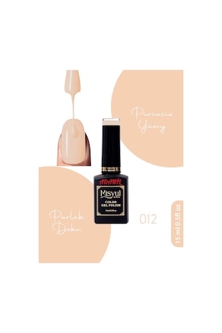 Adanil 15 ML Misyul Profesyonel Kalıcı Oje Kum Beji No:012