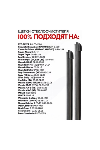 Skyway Çerçevesiz Araç Silecekleri 450 450 Mm 188285237