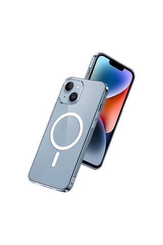 Apple Uyumlu iPhone 16 Pro Max Şeffaf Mika Sararmaz Magsafe Kılıf