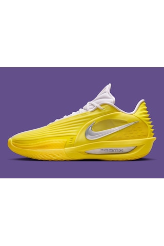 Nike G.t. Cut 3 Turbo Los 'angeles Lakers' Profesyonel Basketbol Ayakkabısı-sportxstore Sarı-mor