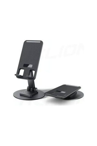 Muhasebeciler, Öğrenciler Için 360 Dönebilir Katlanabilir Telefon Tutucu Stand Yuvarlak Tabanlı