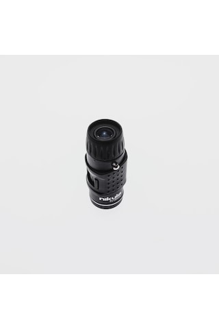 Nıkula 7x18 Avuç Içi Kauçuk Kaplamalı Hd Optik, Cepte Taşınan Mini Monoküler Dürbün Siyah