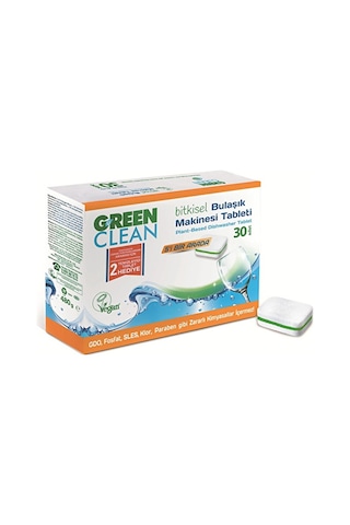 4 Adet Green Clean Bulaşık Makinesi Tableti 30'lu Diğer