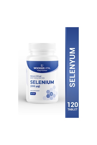 Selenyum 200 Μg Içeren Takviye Edici Gıda 120 Tablet