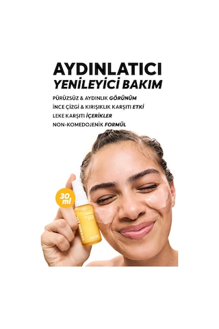 Leke Karşıtı Cilt Tonu Eşitleyici Aydınlatıcı C Vitamini Arbutin Sos Serum Tüm Cilt Tipleri