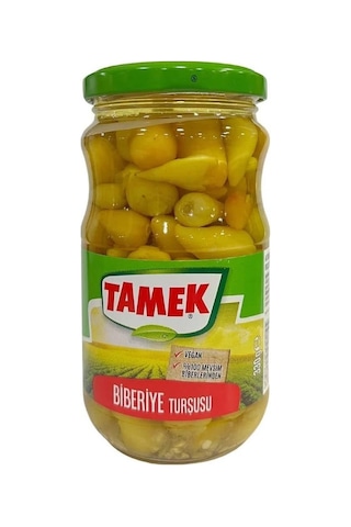 Tamek Biberiye Turşusu 330 Gr Cam X 3 Adet