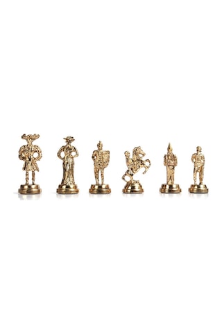 Satranç Taşı İsteyene Gifthome Orta Metal Parlak İsp