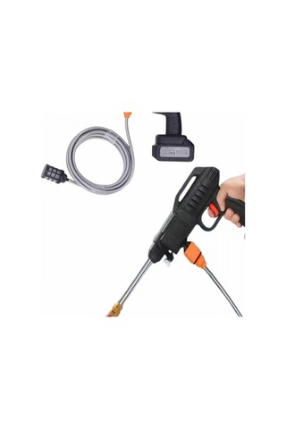 21v Akülü Yüksek Basınçlı Araç Yıkama Makinesi 1,7 Mpa 1500 Mah Şarjlı