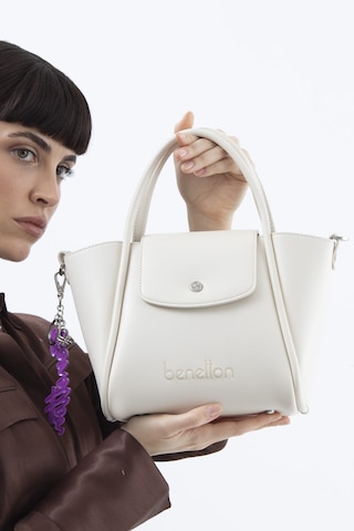 United Colors Of Benetton Unıted Colors Of Benetton Kadın El Çantası Bnt 1520 Beyaz