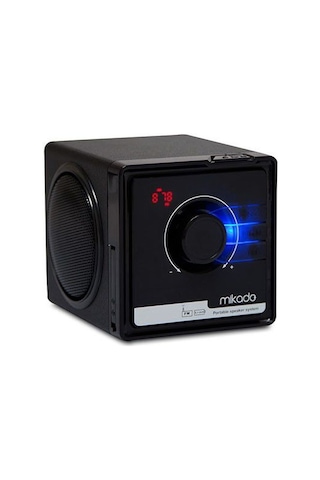 Mikado BT-236 SD/FM Radyo Bluetooth Hoparlör Siyah