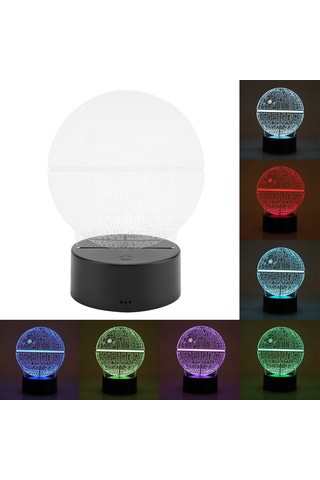 Gezegen Desenli Dokunmatik Lamba - Yongtao A