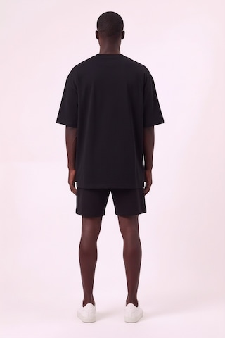 Usa Chicago Jordan Siyah Oversize Erkek T-shirt 142799 SİYAH