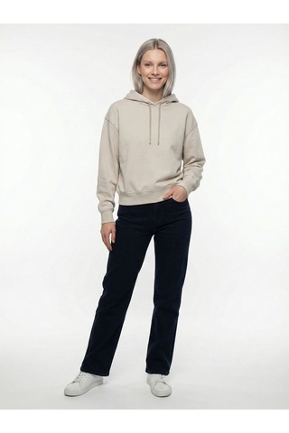 Regular Fit Kadın Sweatshirt Bej