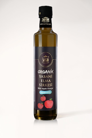Saygın Organik Yabani Elma Sirkesi 500 ML