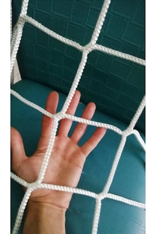 6 Mm 2,20 X 2 Metre Balkon Güvenlik Filesi Çocuk Emniyet Ağı Merd