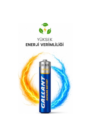 Aaaa Pil 1.5v Alkalin Tablet Kalemi Pili Lenovo Huawei Asus Dell Surface Pro Uyumlu 8'li Ekonomik Paket Yeni Tarih 2029