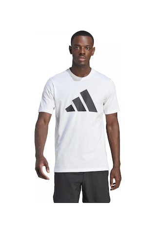 Adidas Train Essentials Feel Ready Logo Erkek Yuvarlak Yaka Tişört IM4373