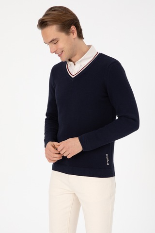 U.s. Polo Assn. Erkek Lacivert Kazak /triko 50308336-vr033 Lacıvert