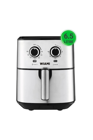 Wiami TTAF-500MS 6.5 L Retro Yağsız Hava Fritözü Airfryer
