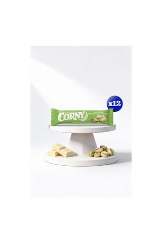 Corny Tam Tahıl Bar Beyaz Çikolata Antep Fıstığı X 12 Adet