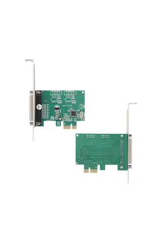 Springsun Pcı-e'den Db25 Yazıcı Arabirimi Dönüştürücü St38 - 1.5 Mb/s Hız, Spp/epp/ecp Desteği, Wch382l Çip, Çoklu İşletim Sistemi Uyumlu