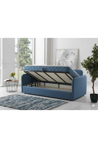 Siesta Fonksiyonel Kanepe Mavi Gece Mavisi