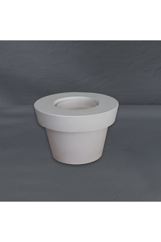 Bahra Saksı Alçı Kalıbı Bahra Saksı Sanatsal Seri