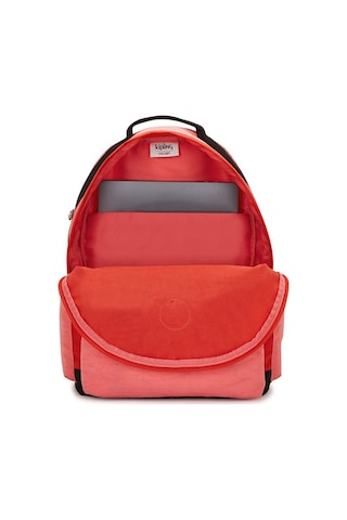 Kipling Kıplıng Damien M Büyük Boy Sırt Çantası Pembe Tango Pınk Bl Vizon
