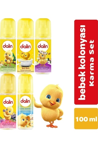 Dalin Bebek Kolonyası 100 Ml X 5