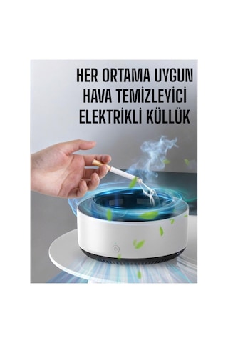 Mobgift Dumanı Ve Kokuyu Hapseden Kül Tablası, Akıllı Kokusuz Küllük, Duman Çekici Küllüğü