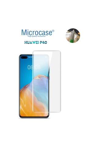 Microcase Huawei P40 Full Ön Kaplama Koruma Filmi