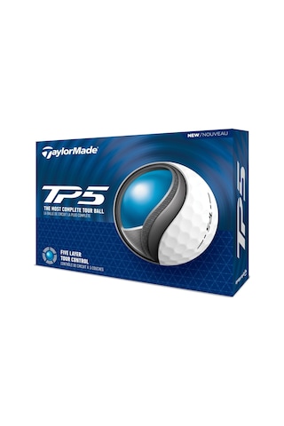 Taylormade Tp5 Tour Spin Golf Topu, 5 Katmanlı, Yumuşak Hissiyat Ve Yüksek Green Çevresi Spin Kod 003247 Çok Renkli