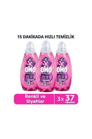 Express Fresh Capcanlı Renkler Renkli Ve Siyahlar Sıvı Çamaşır Deterjanı 1480 Ml X3