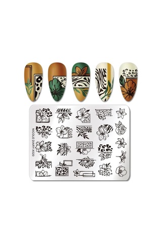 Nicole Diary Metal Stampa Tabakası X020 57429