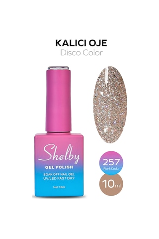 Shelby 10 Ml. A257 Disko Kalıcı Oje
