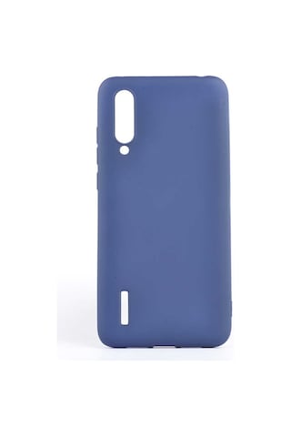 Xiaomi Mi 9 Lite Kılıf Zore Premier Silikon Kapak Saks Mavi