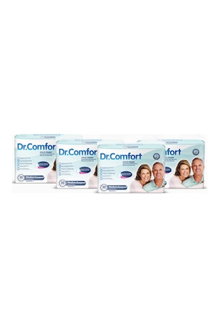 Dr.Comfort Yetişkin Bel Bağlamalı Hasta Bezi Medium 4 x 30'Lu 120 Adet