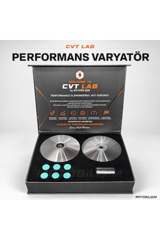 Cvt Lab Arora Beatrix 150 Uyumlu Performans Varyatör Seti Açık Gri