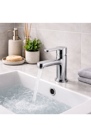 Newarc 971521 Domino Lavabo Bataryası Krom