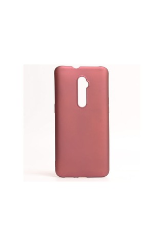 Oppo Reno 10x Zoom Kılıf Esnek Yapılı İnce Slim Silikon Kapak Ryc/premier Bordo