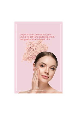 Bade Natural Ton Eşitleyici ve Yüksek Koruyucu Pembe Stick Güneş Kremi SPF50 16 G