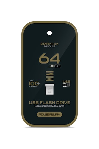 Premium 64 Gb Mini Usb 3.1 Metal Gövde Ultra Hızlı Flash Bellek Data Traveler