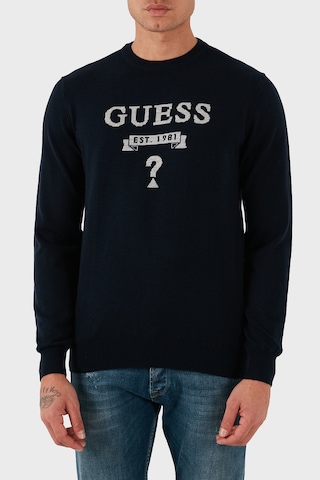 Guess Erkek Kazak M5yr00 Z0122 G7v2 Lacivert Lacivert