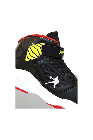 Kidessa 1755-29196 Ultra Hafif Anatomik Tabanlı Unise Siyah Kırmızı Çok Renkli